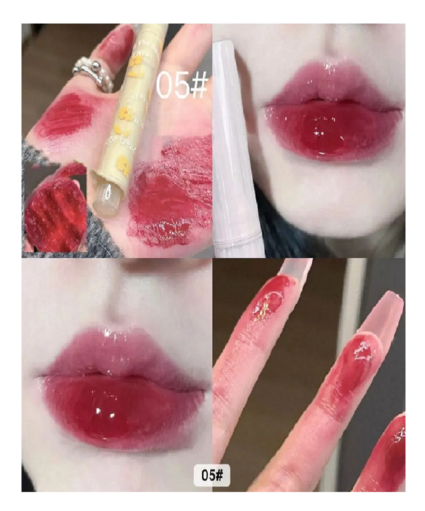 Gege Bear Kalpli Jelly Lipstick - Görsel 6